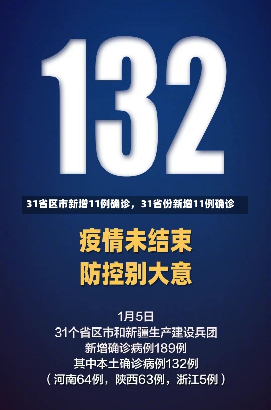 31省区市新增11例确诊，31省份新增11例确诊