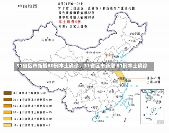 31省区市新增60例本土确诊，31省区市新增 61例本土确诊