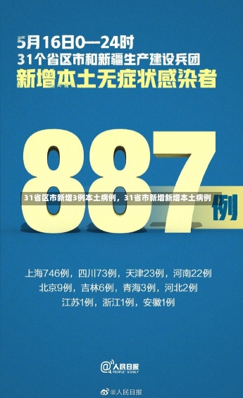 31省区市新增3例本土病例，31省市新增新增本土病例