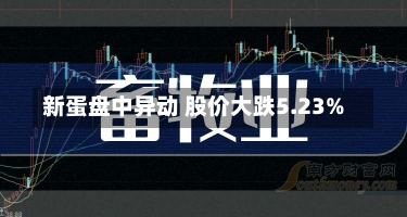 新蛋盘中异动 股价大跌5.23%