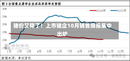 猪价又降了！上市猪企10月销售简报集中出炉