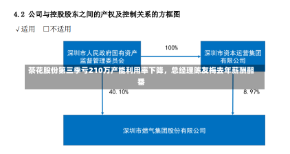 茶花股份第三季亏210万产能利用率下降，总经理陈友梅去年薪酬翻番