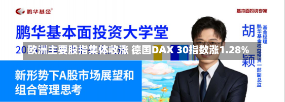 欧洲主要股指集体收涨 德国DAX 30指数涨1.28%