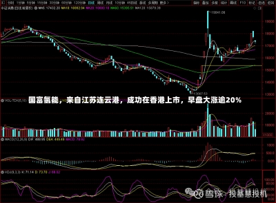 国富氢能，来自江苏连云港，成功在香港上市，早盘大涨逾20%